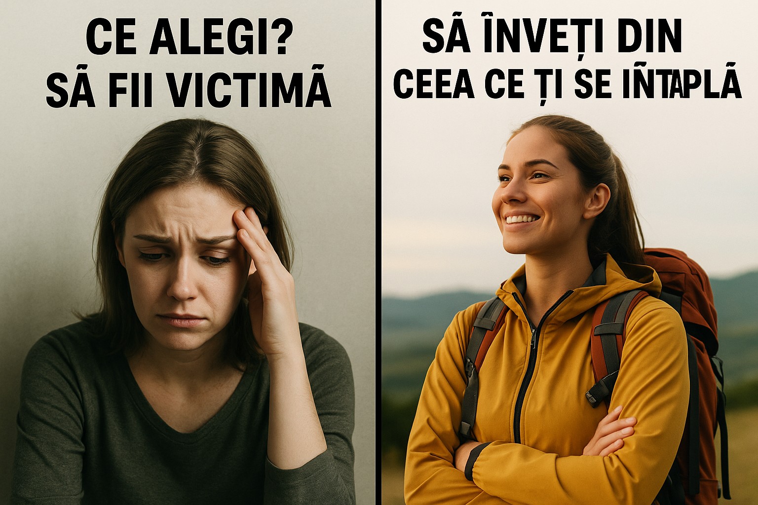 sa fii victima sau sa inveti