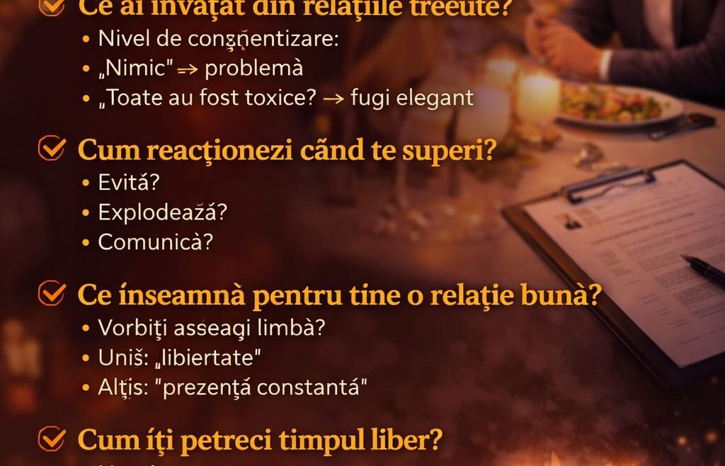 10 intrebari la prima intalnire care separa realitatea de iluzie