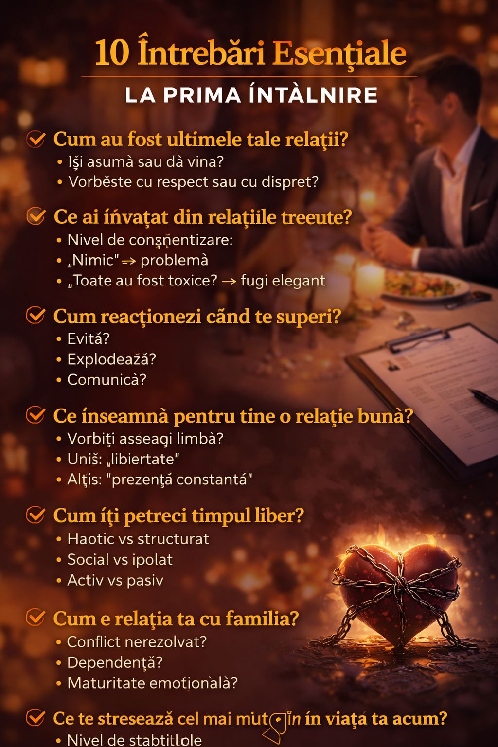 10 intrebari la prima intalnire care separa realitatea de iluzie