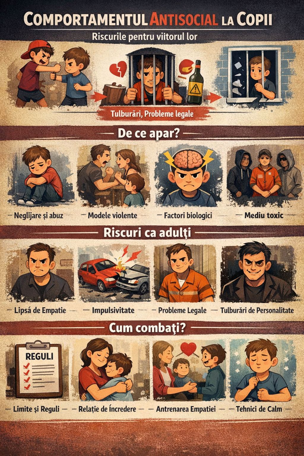 Ce este comportamentul antisocial la copii si cum il recunosti