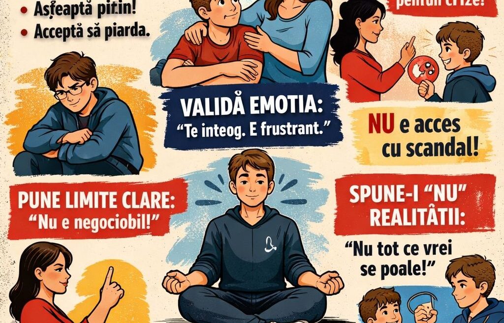 Toleranta la frustrare adolescenti: cum il inveti sa gestioneze emotiile si limitele