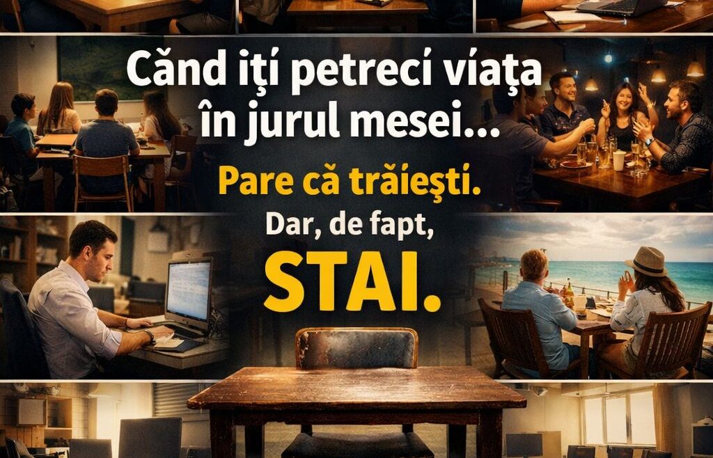 Viata traita la masa: de ce stagnarea pare confort si cum iti schimbi directia
