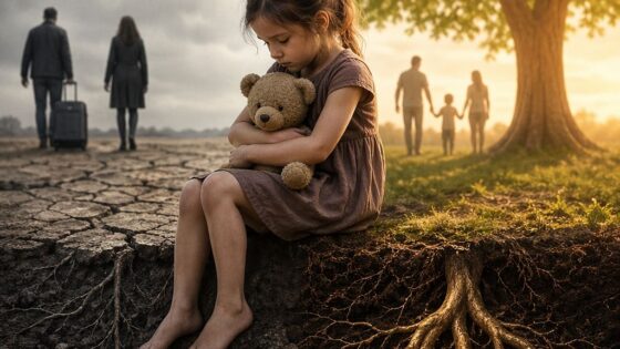 Copil fara radacini: cum afecteaza lipsa sigurantei emotionale