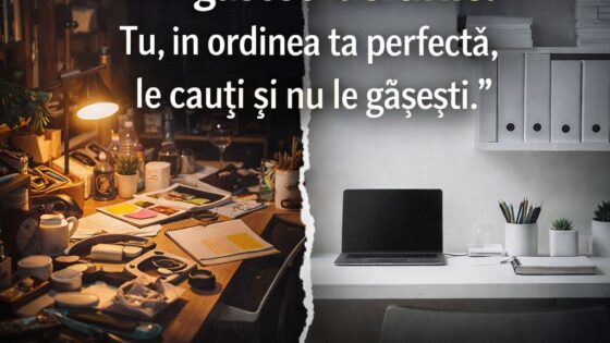 Ordine si dezordine: cum iti influenteaza controlul si echilibrul interior