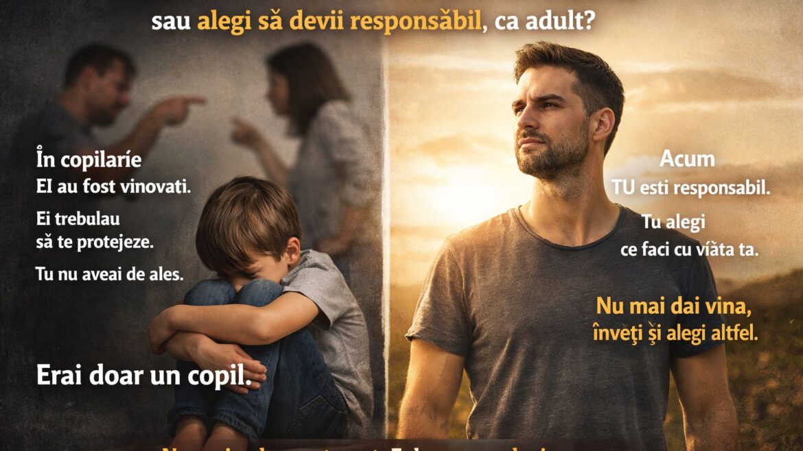 Cum sa treci de la vina la responsabilitate si sa iti recastigi puterea
