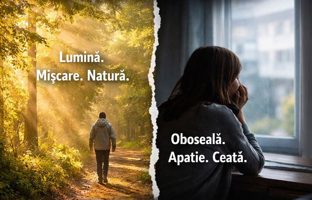 Stai prea mult in casa? Cum iti afecteaza corpul si energia zilnic