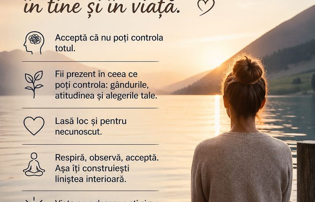 Sa traiesti linistit fara certitudine: cum sa reduci anxietatea si nevoia de control