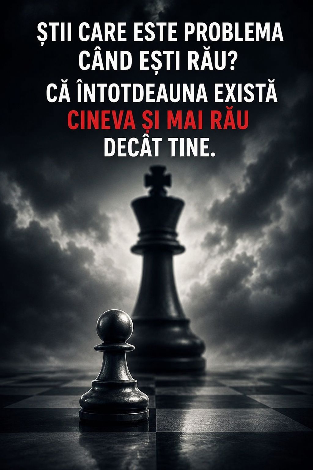 Exista cineva mai rau decat tine: psihologia rautatii si a controlului