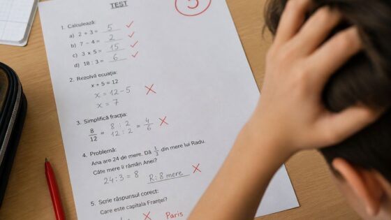 De ce copiii nu invata cu adevarat din greseli? O problema ignorata a educatiei