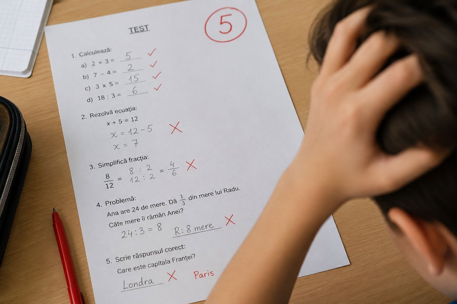 De ce copiii nu invata cu adevarat din greseli? O problema ignorata a educatiei