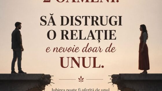 O relatie se construieste in doi: de ce nu o poate salva o singura persoana
