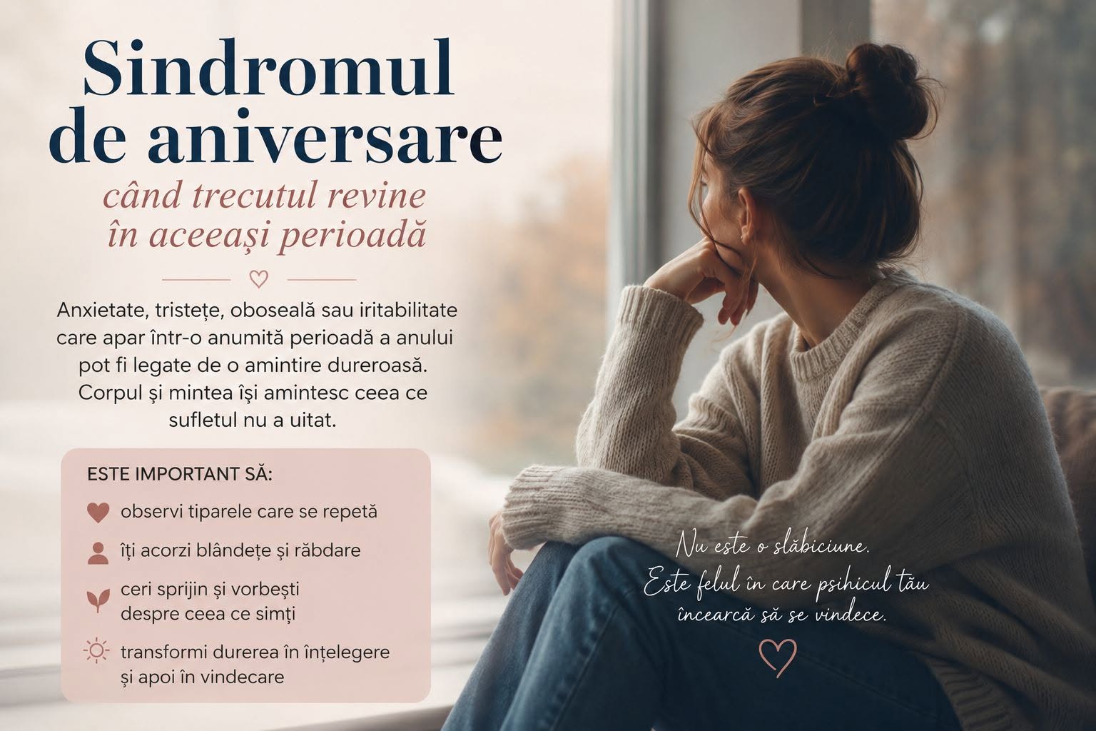 Sindromul de aniversare: de ce revin emotiile dureroase in aceeasi perioada a anului