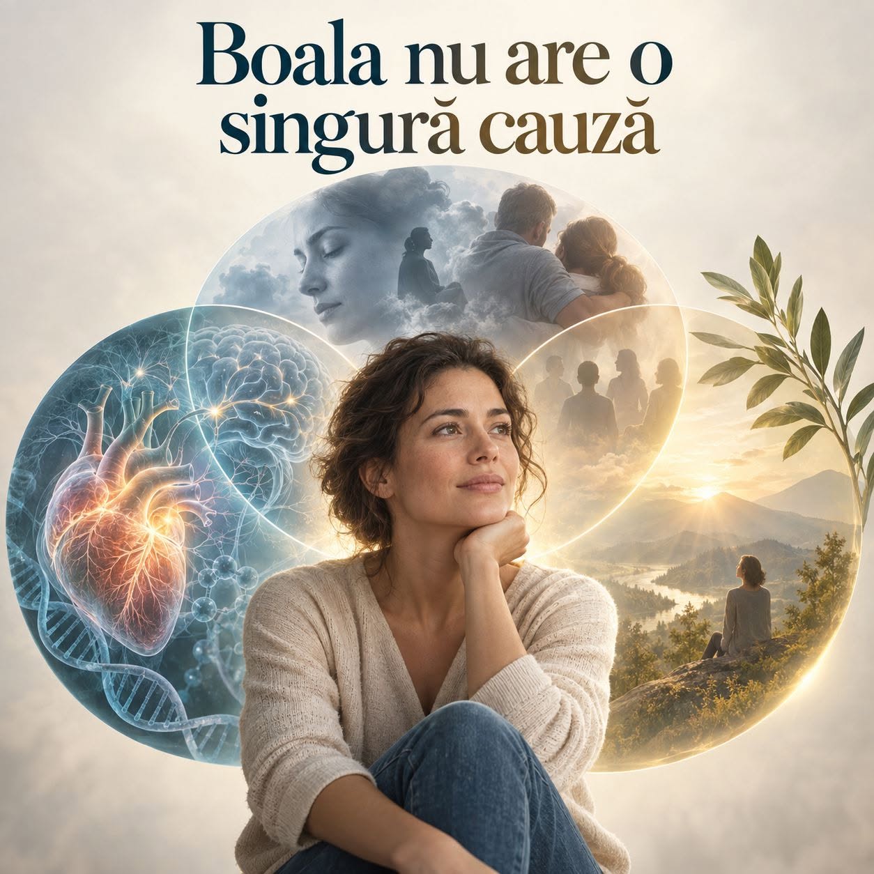 Boala nu are o singura cauza: corp, psihic si perspectiva integrativa