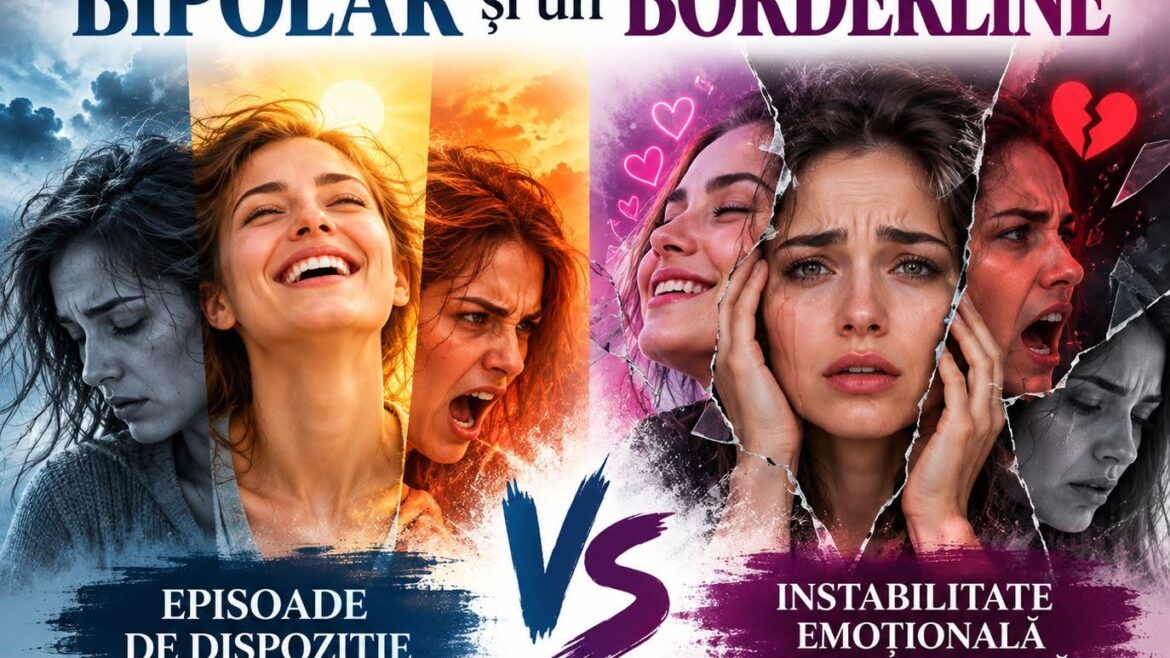 Bipolar sau borderline: diferente esentiale intre cele doua diagnostice