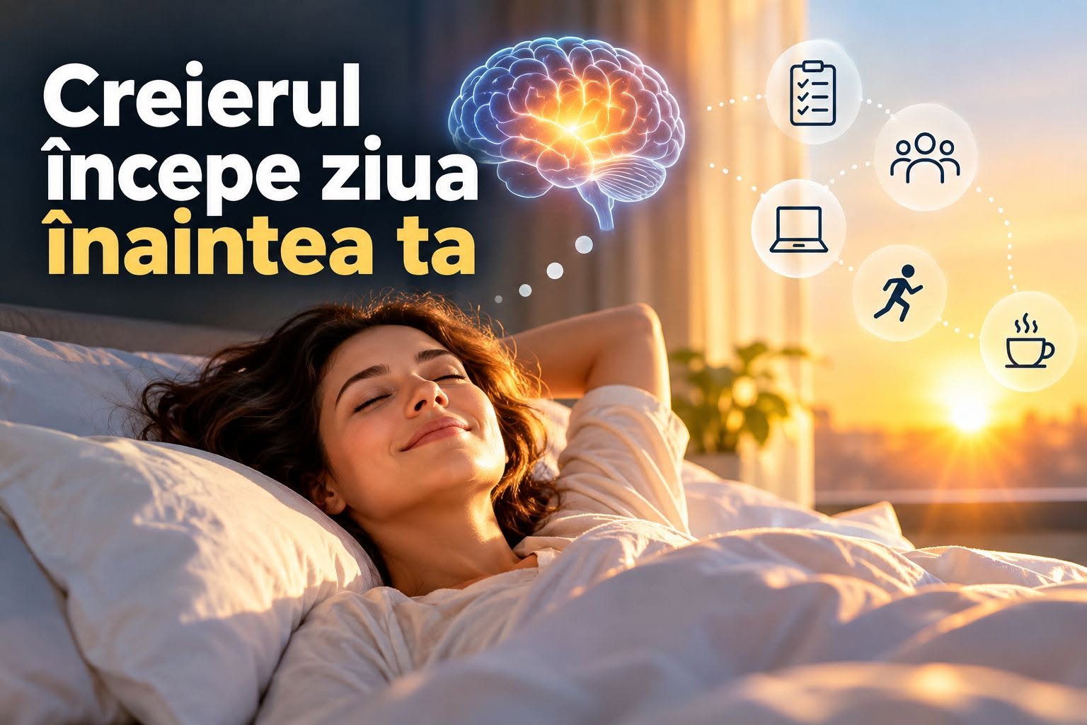Creierul anticipeaza ziua: de ce corpul se activeaza inainte sa incepi