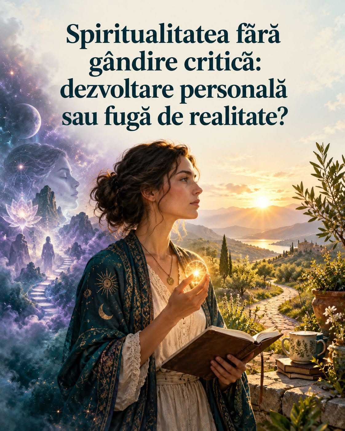 Spiritualitate fara gandire critica: dezvoltare personala sau fuga de realitate?