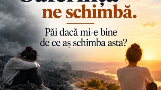 Suferinta ne schimba: de ce evoluam adesea abia cand ne doare