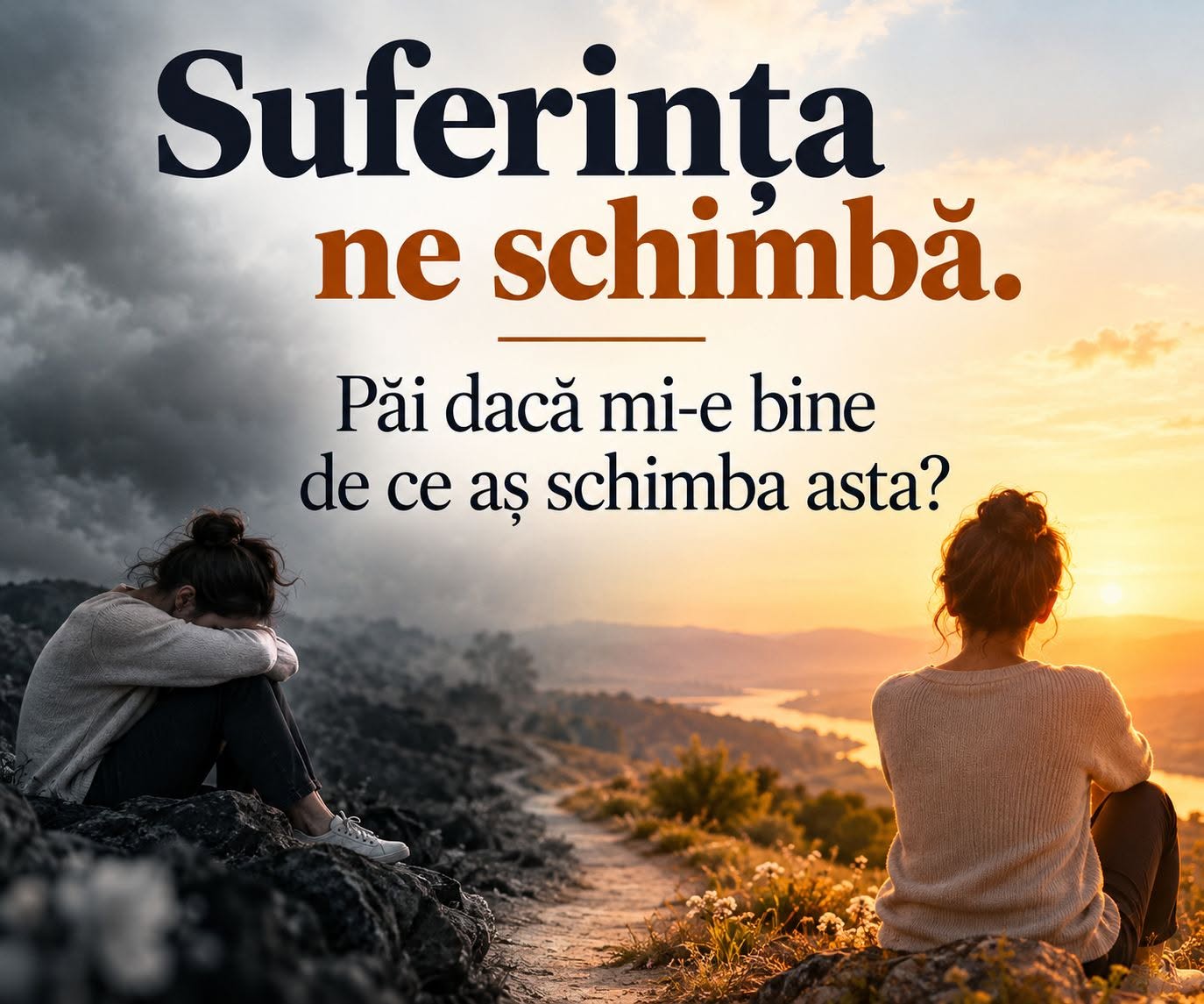 Suferinta ne schimba: de ce evoluam adesea abia cand ne doare